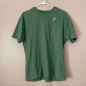 Gymshark Training Oversized Tee - Green (S)
